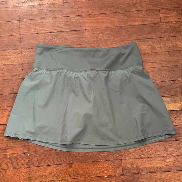 Marika Dresses & Skirts - Marika Olive Green Skater Skirt